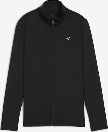 Veste de survêtement 'Strong' PUMA en noir : devant