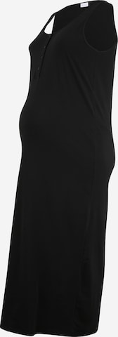 Mamalicious Curve Dress 'SIA' in Black: front