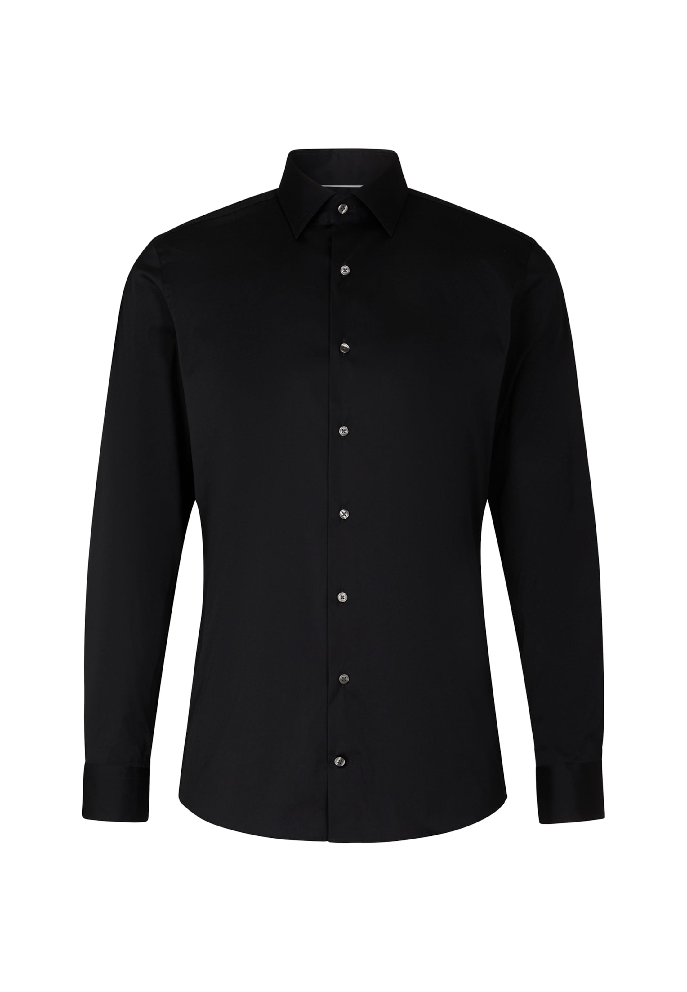 STRELLSON Overhemd 'Chris' in Zwart: voorkant