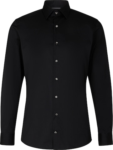 STRELLSON Overhemd 'Chris' in Zwart: voorkant