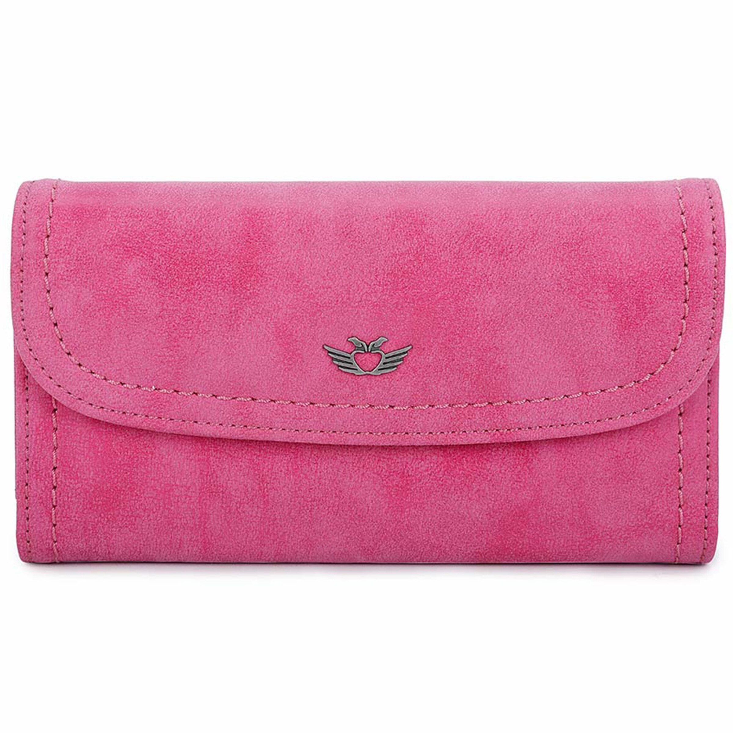 Portamonete 'Heide' di Fritzi aus Preußen in rosa: frontale