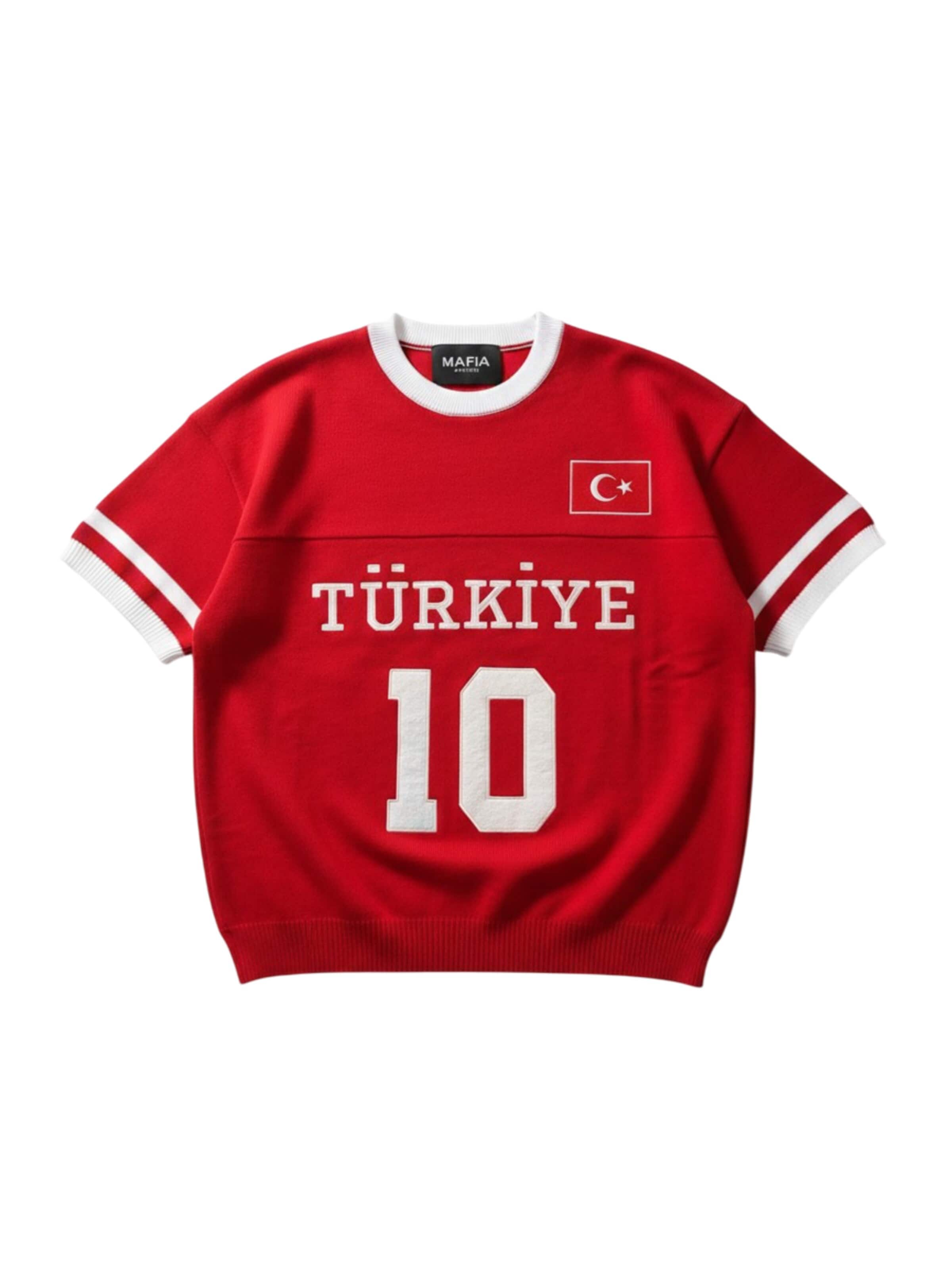T-Shirt Kleidermafia en rouge
