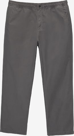 Pull&Bear Regular Trousers in Grey: front