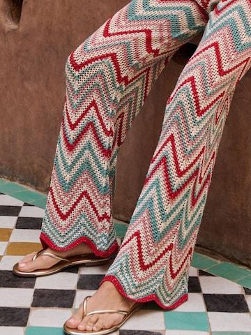 Lipsy - Pierna ancha Pantalón en verde