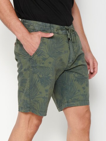 KOROSHI Regular Pants in Green