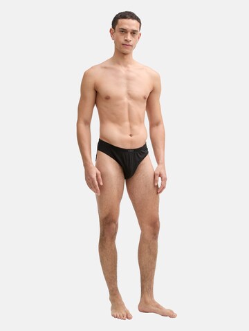 Slip de la TOM TAILOR pe negru: față