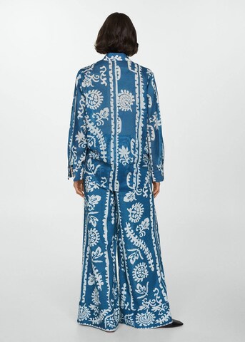 MANGO Blouse 'Nemo' in Blauw