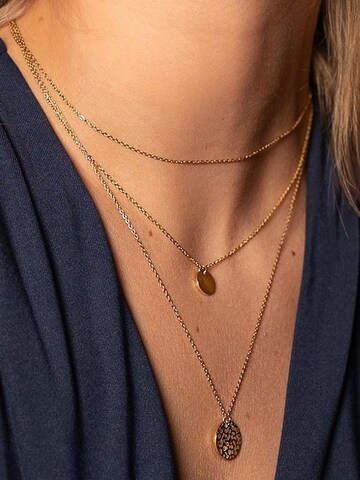 Chaîne 'Necklace Hammered' Chic by Lirette en or