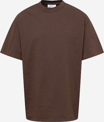 WEEKDAY Shirt 'Great' in Brown: front