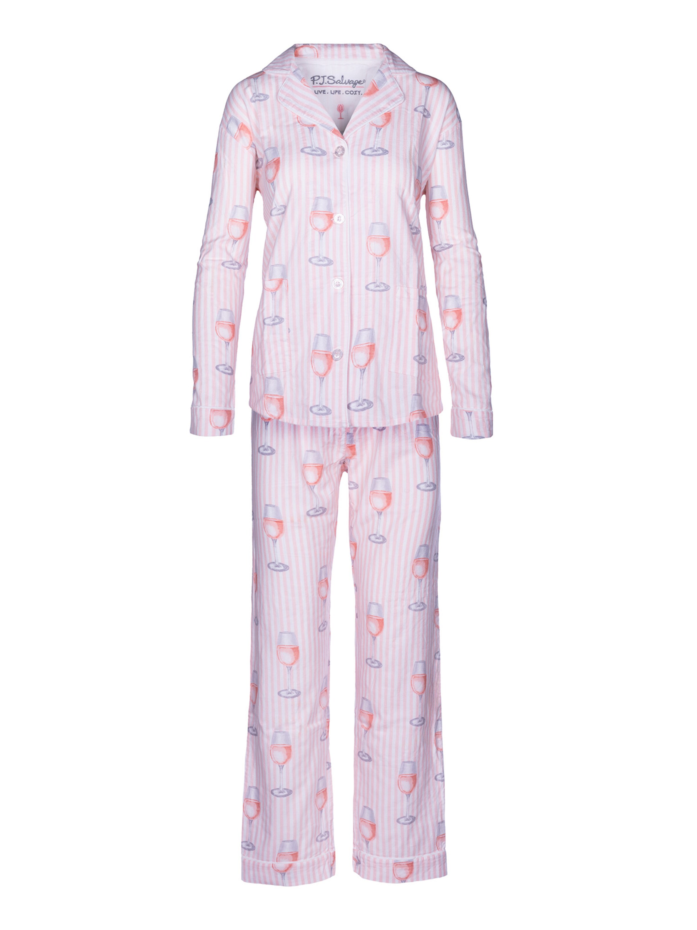 Pyjama PJ Salvage en rose : devant