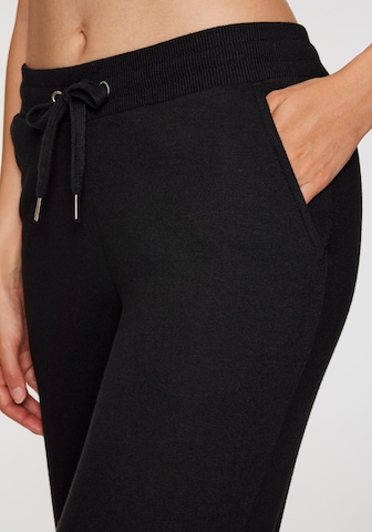 H.I.S Wide Leg Hose in Schwarz