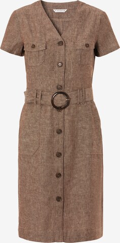 TATUUM Dress 'SOFORIA' in Brown: front