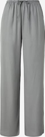 Tally WeijlLoosefit Hlače - siva boja: prednji dio