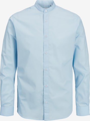 JACK & JONES Slim fit Button Up Shirt 'Joe' in Blue: front