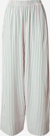 EDITED Lużny krój Spodnie 'Cataleya' w kolorze zielony: przód