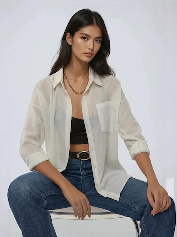 Hiccup Blouse in White