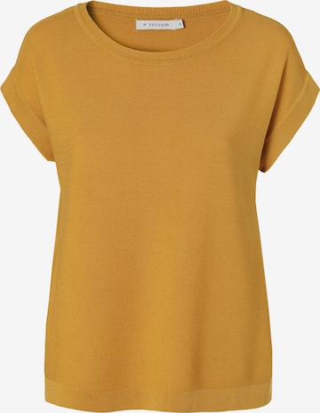 TATUUM Sweter w kolorze żółty: przód