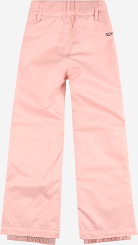 ROXY Regular Outdoor Pants 'BACKYARD' in Pink