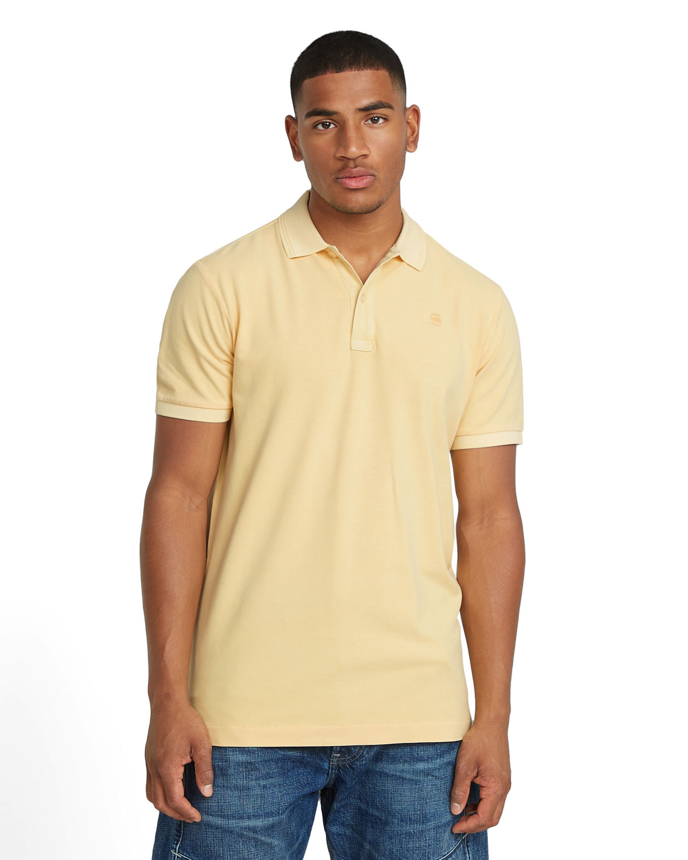 G-STAR Shirt in Yellow: front