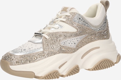 STEVE MADDEN Σνίκερ χαμηλό 'Privy' σε 36 σε χρυσό / ασημί / λευκό, Άποψη προϊόντος