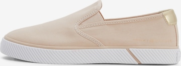 Slip on TOMMY HILFIGER en beige : devant