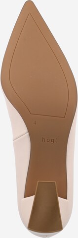 Högl - Zapatos con plataforma en beige