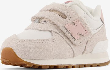 new balance Sneakers '574 Hook and Loop' in Pink: front