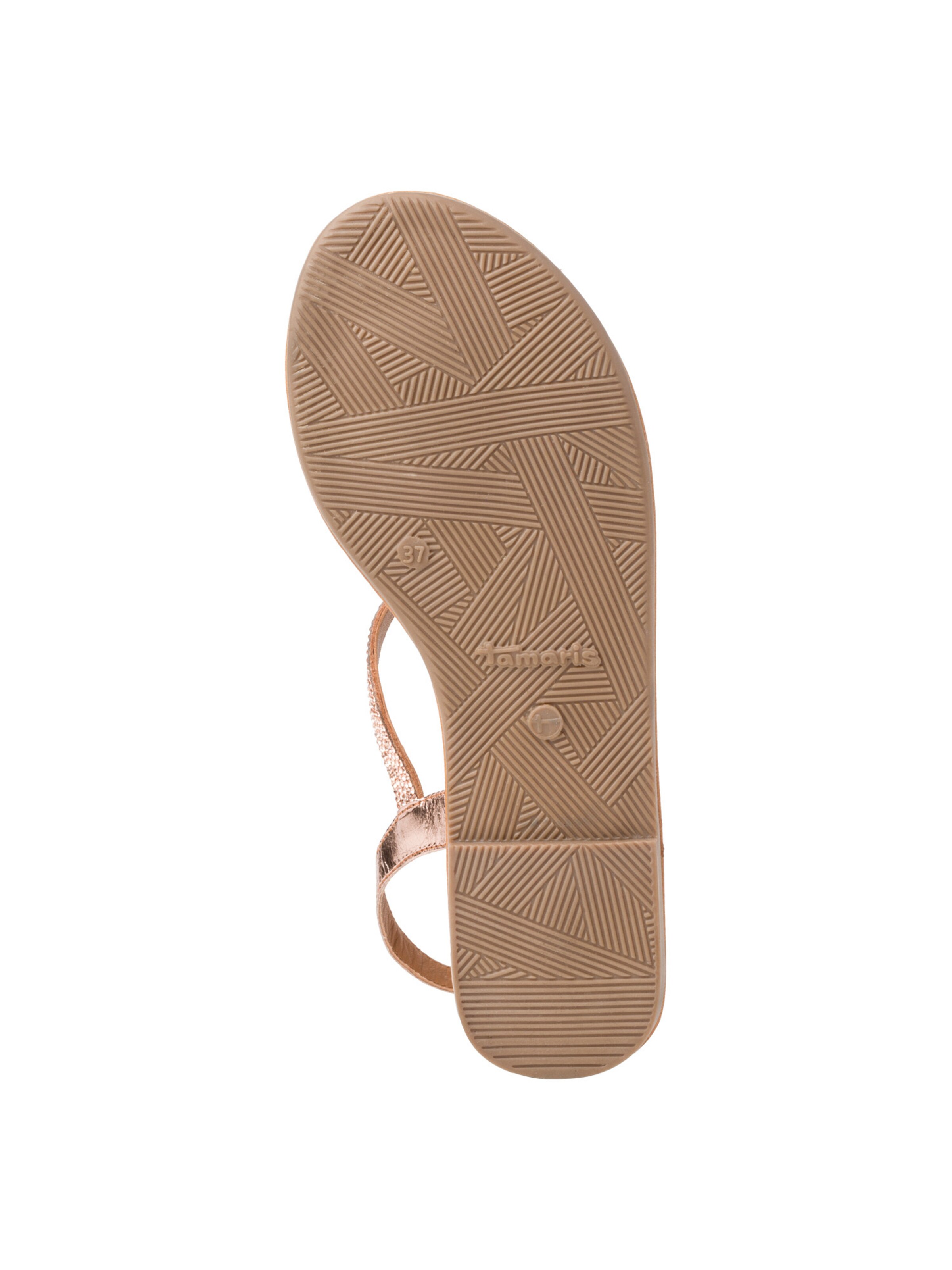 Tamaris Strap Sandals in Gold