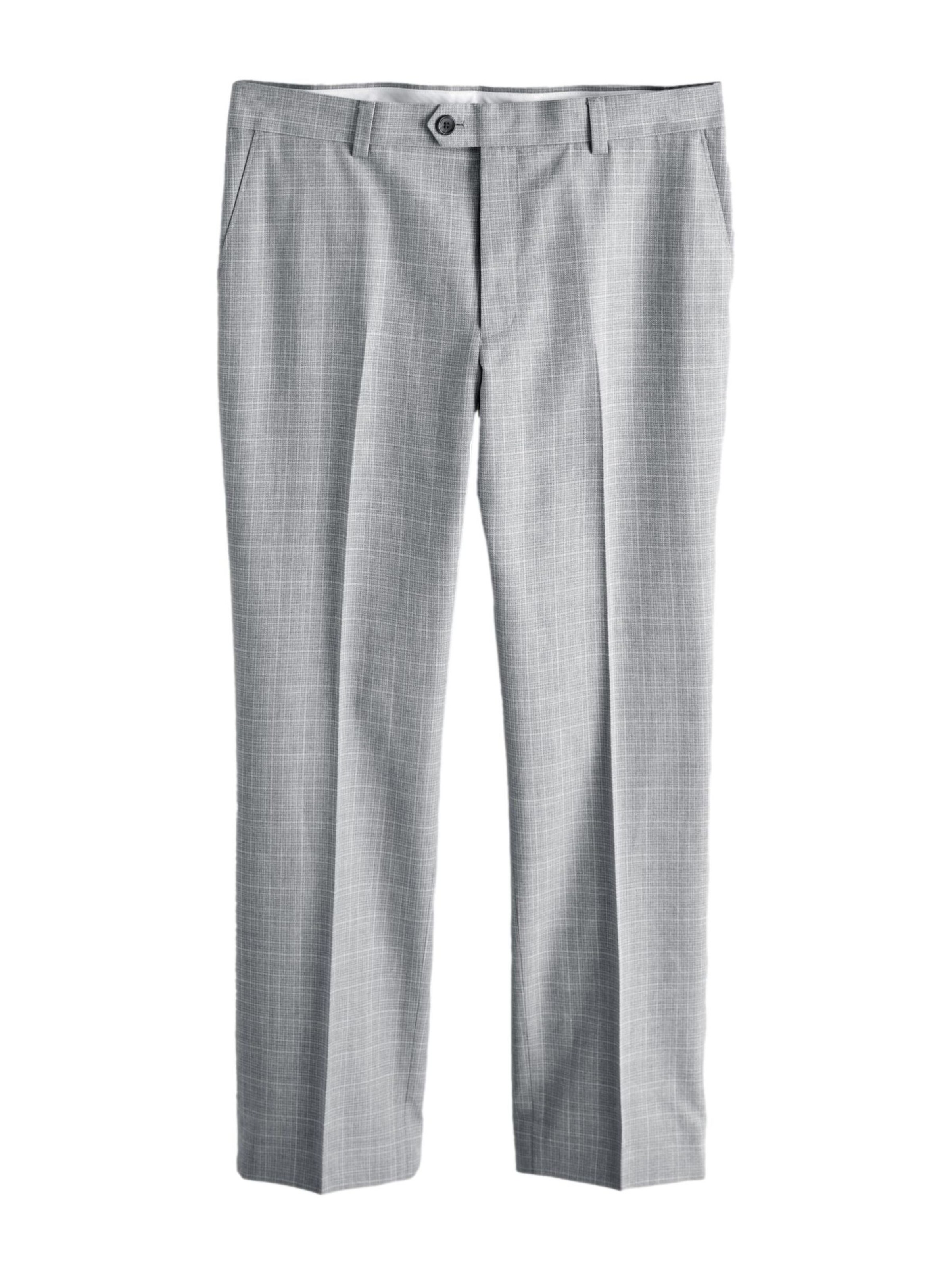 Next Trousers with creases in 42/Regular in Light grey / White, Item view