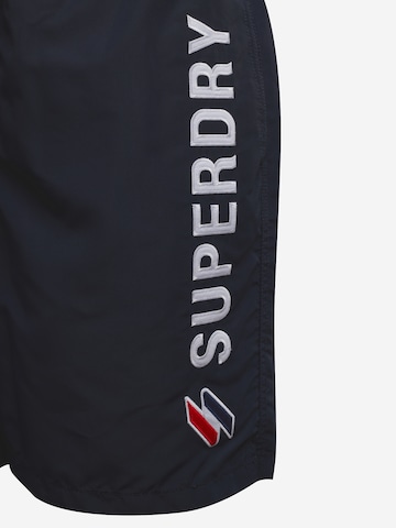 Superdry - Bermudas en azul