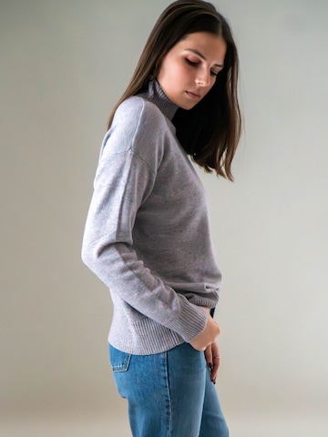 WEARABLE STORIES Trui 'Riske' in Grijs