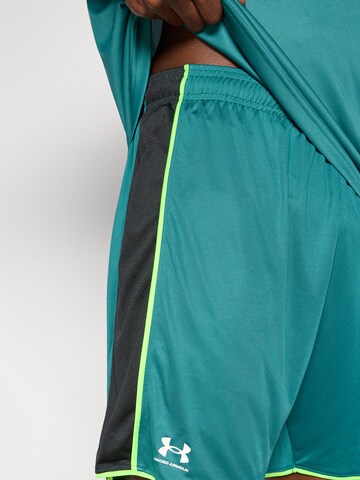 UNDER ARMOUR Loosefit Sportbroek 'Challenger' in Groen