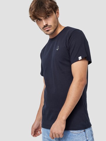 Mikon T-Shirt 'Anker' in Blau