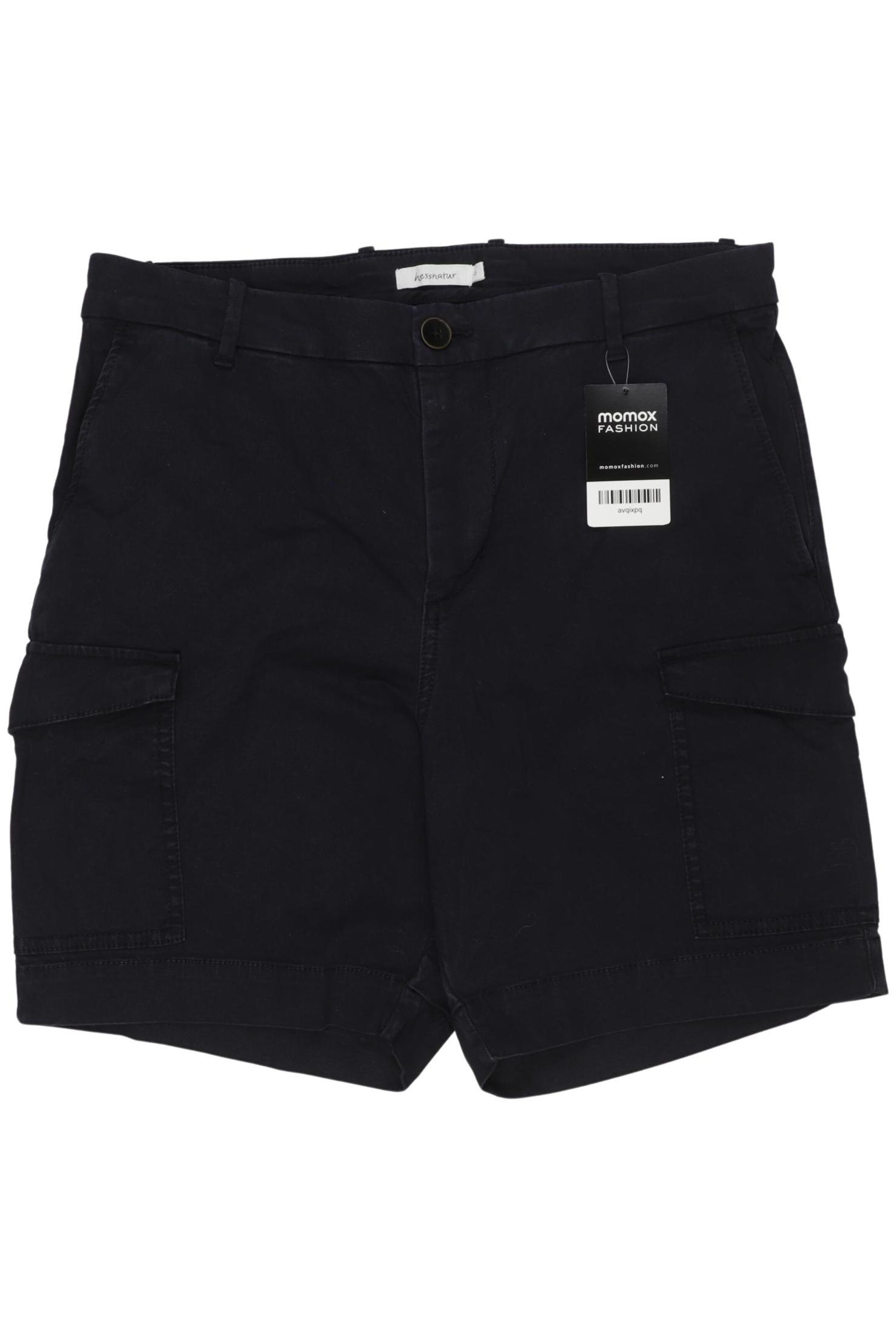 hessnatur Shorts in 31-32 in Blue: front
