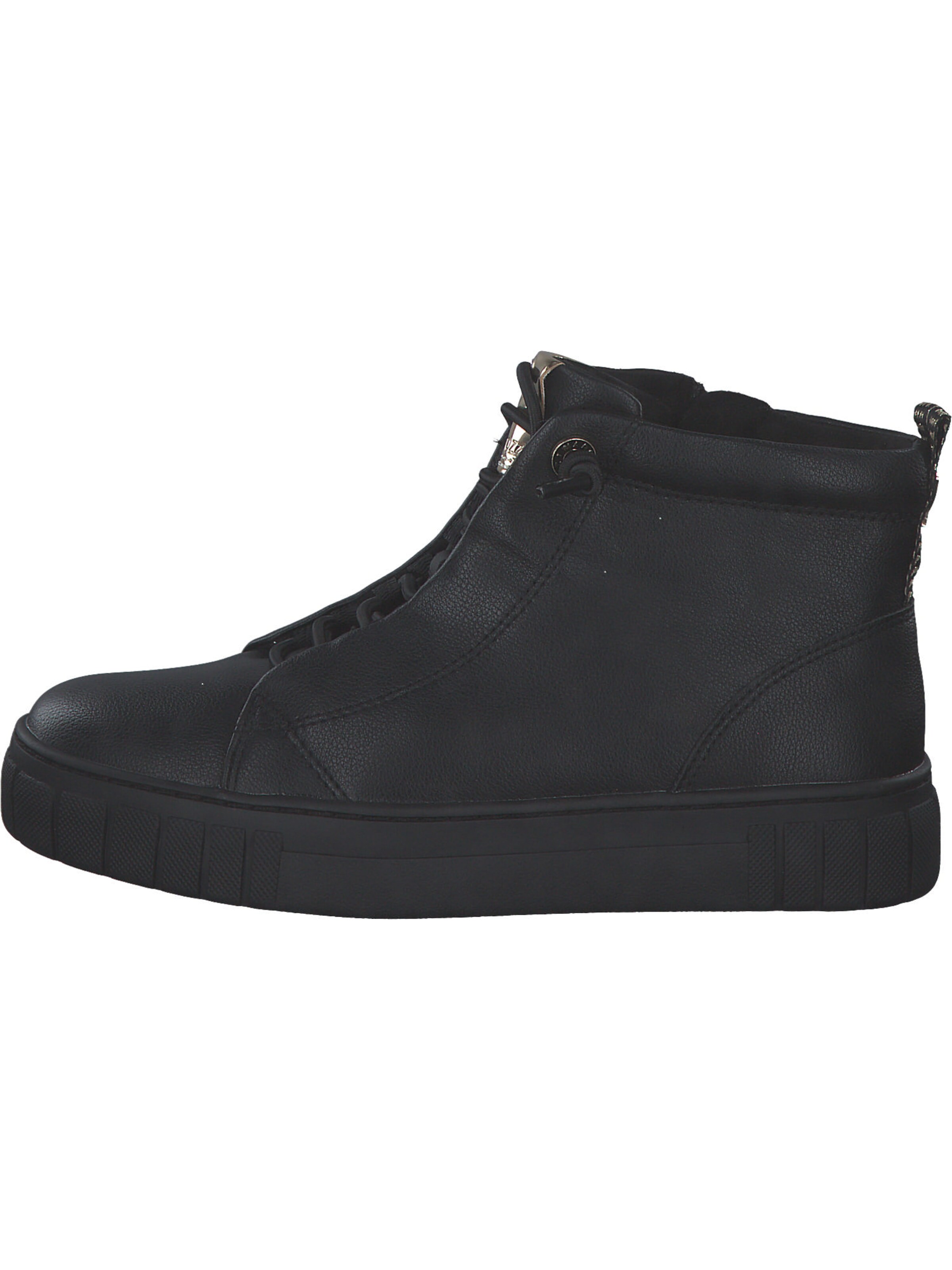 MARCO TOZZI Schnürstiefelette in Schwarz