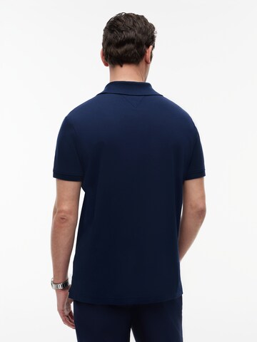 TOMMY HILFIGER Poloshirt in Blau: Rückseite