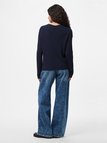 PIECES Sweater 'PCFia' in Blue