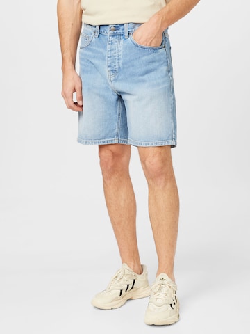 Carhartt WIP Regular Shorts 'Newel' in Blau: predná strana