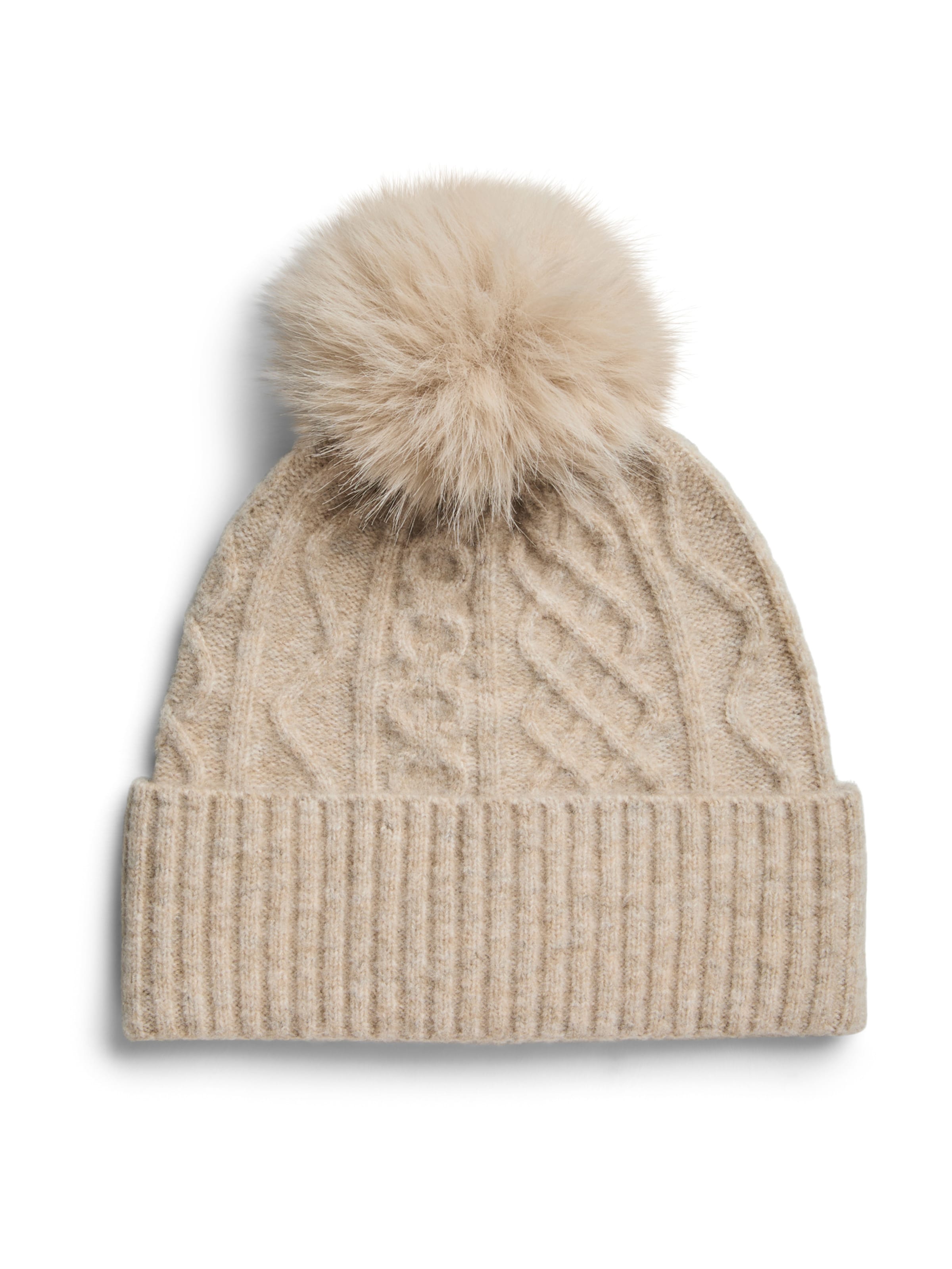 PIECES - Gorra 'PCAVIA' en gris: frente