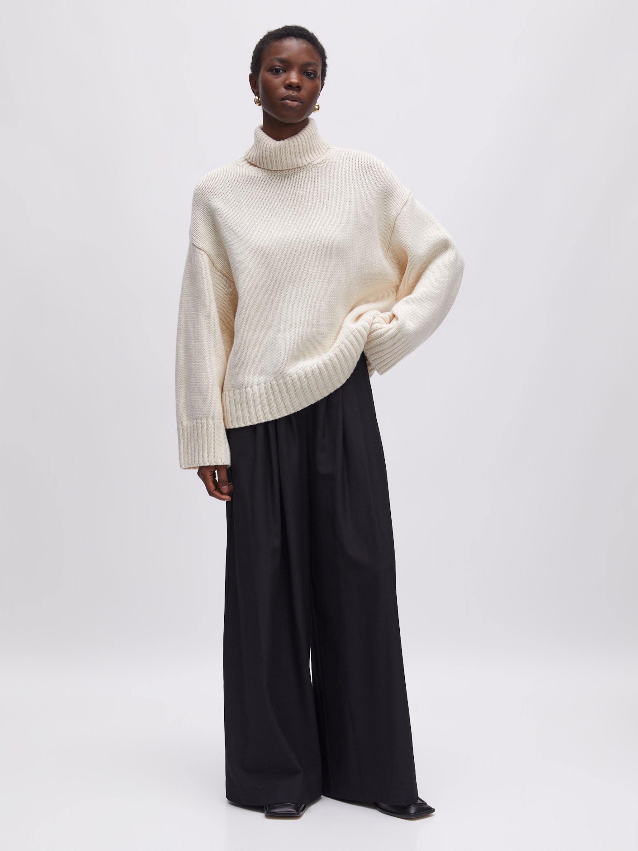 EDITED Produkte Pullover 'Eireen' weiß