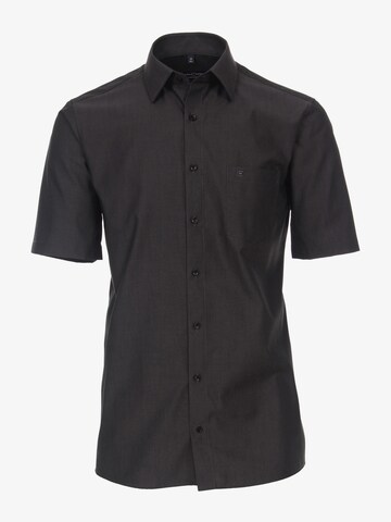 CASAMODA Regular fit Business Shirt in Black
