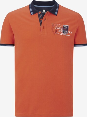 T-Shirt Jan Vanderstorm en orange : devant