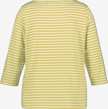 T-shirt Ulla Popken en jaune