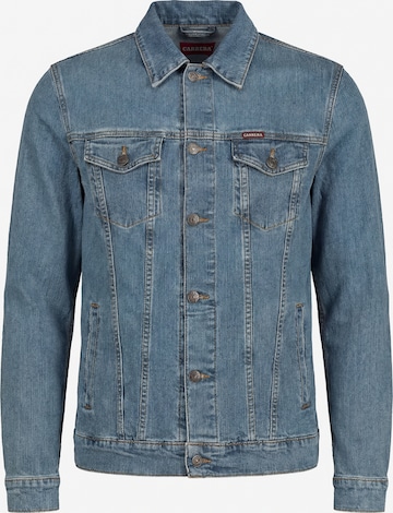 Carrera Jeans Übergangsjacke 'Trucker' in Blau: Vorderseite