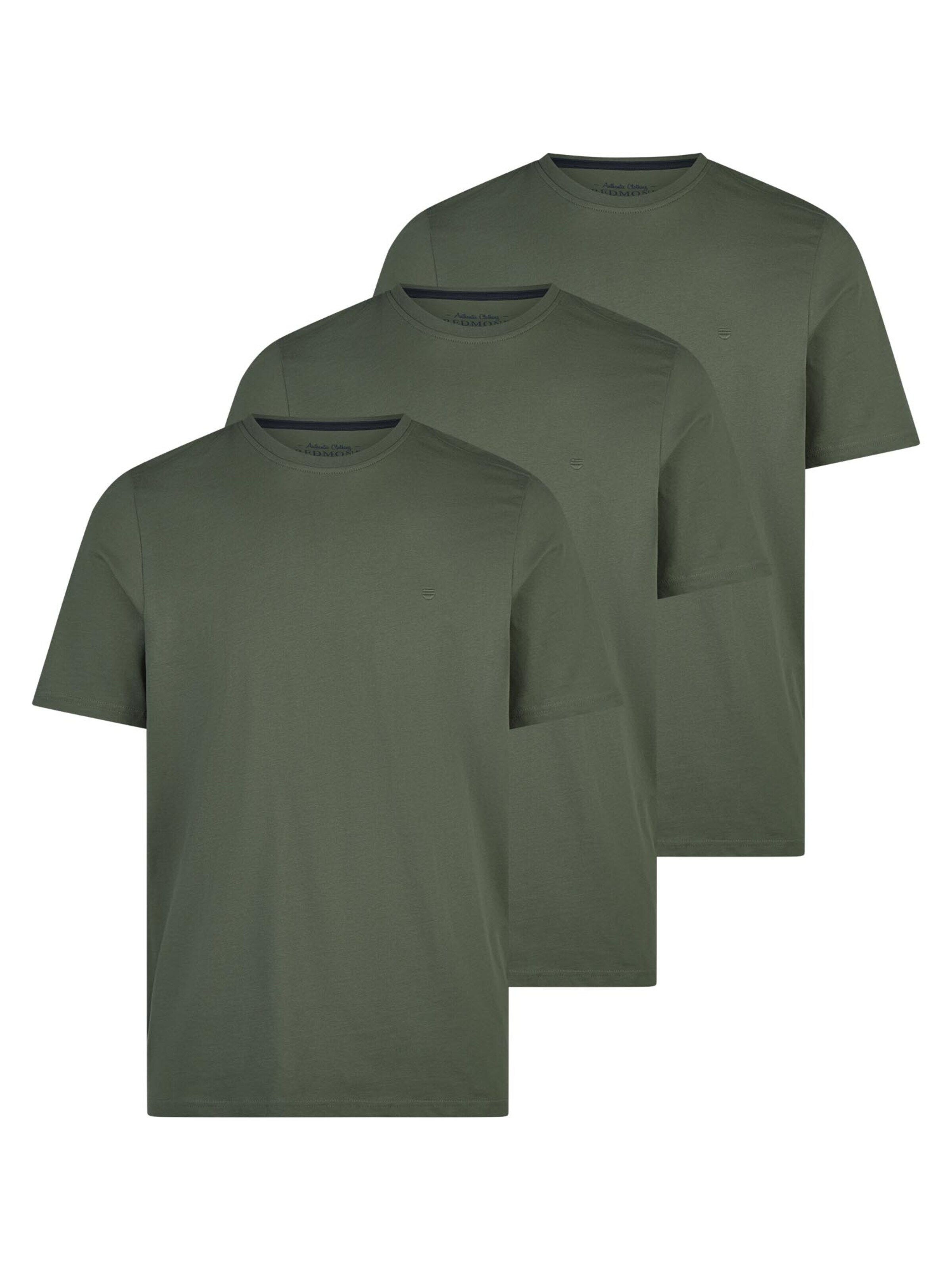 redmond Shirt 'Basic' in Green: front