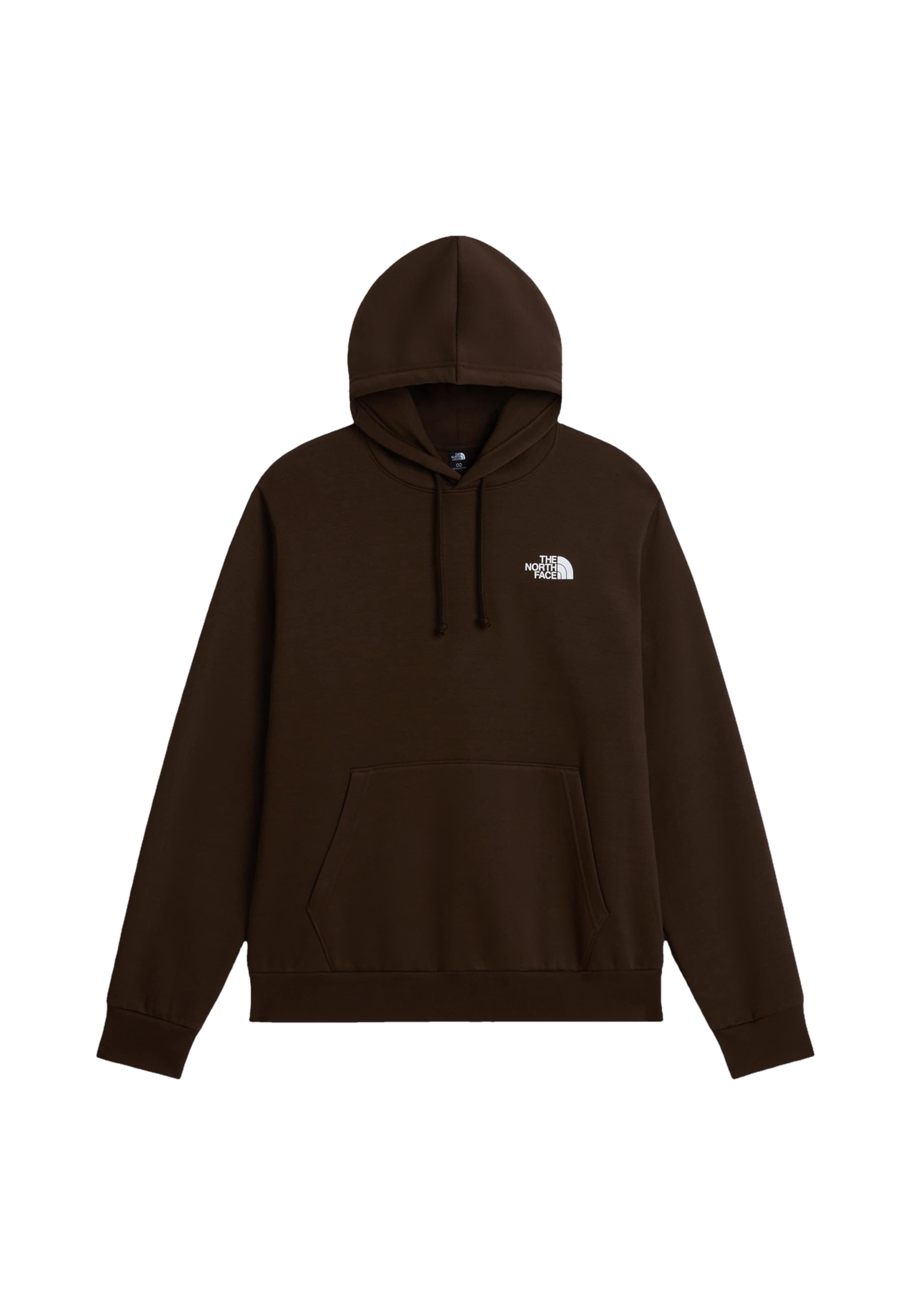 THE NORTH FACE Sweatshirt 'EVOLUTION' i XS i mørkebrun / sort / hvid, Produktvisning