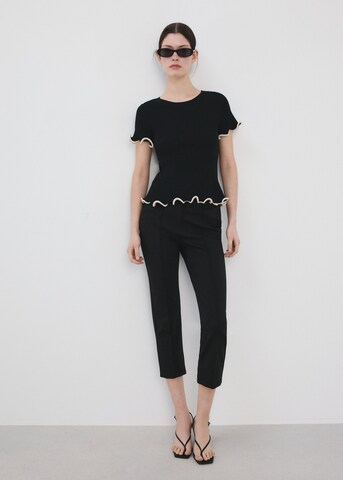 MANGO Pullover 'Vaporeto' in Schwarz