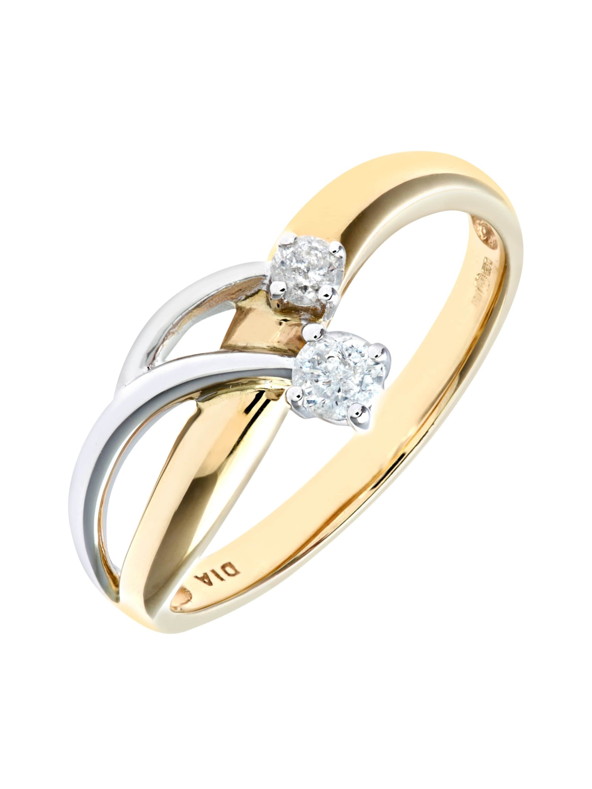 DIAMANT LETERNEL Ring in Goud: voorkant