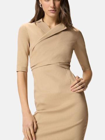 Robe 'PINKO ALLYSON ABITO LINO STRETCH ABITO' PINKO en beige