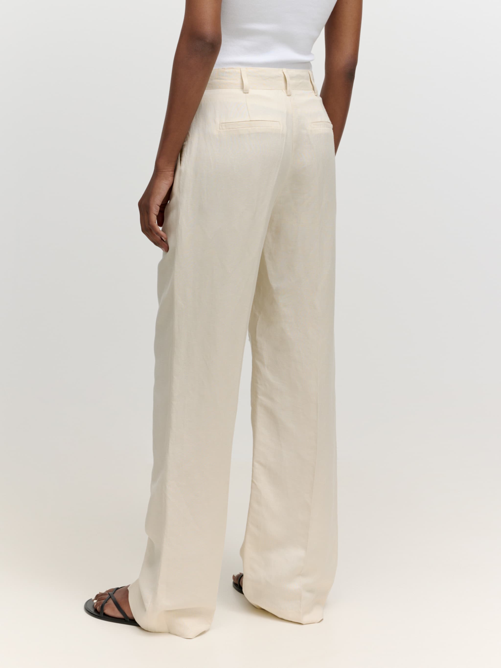 EDITED Produits Pantalon à pince 'Ariane' blanc